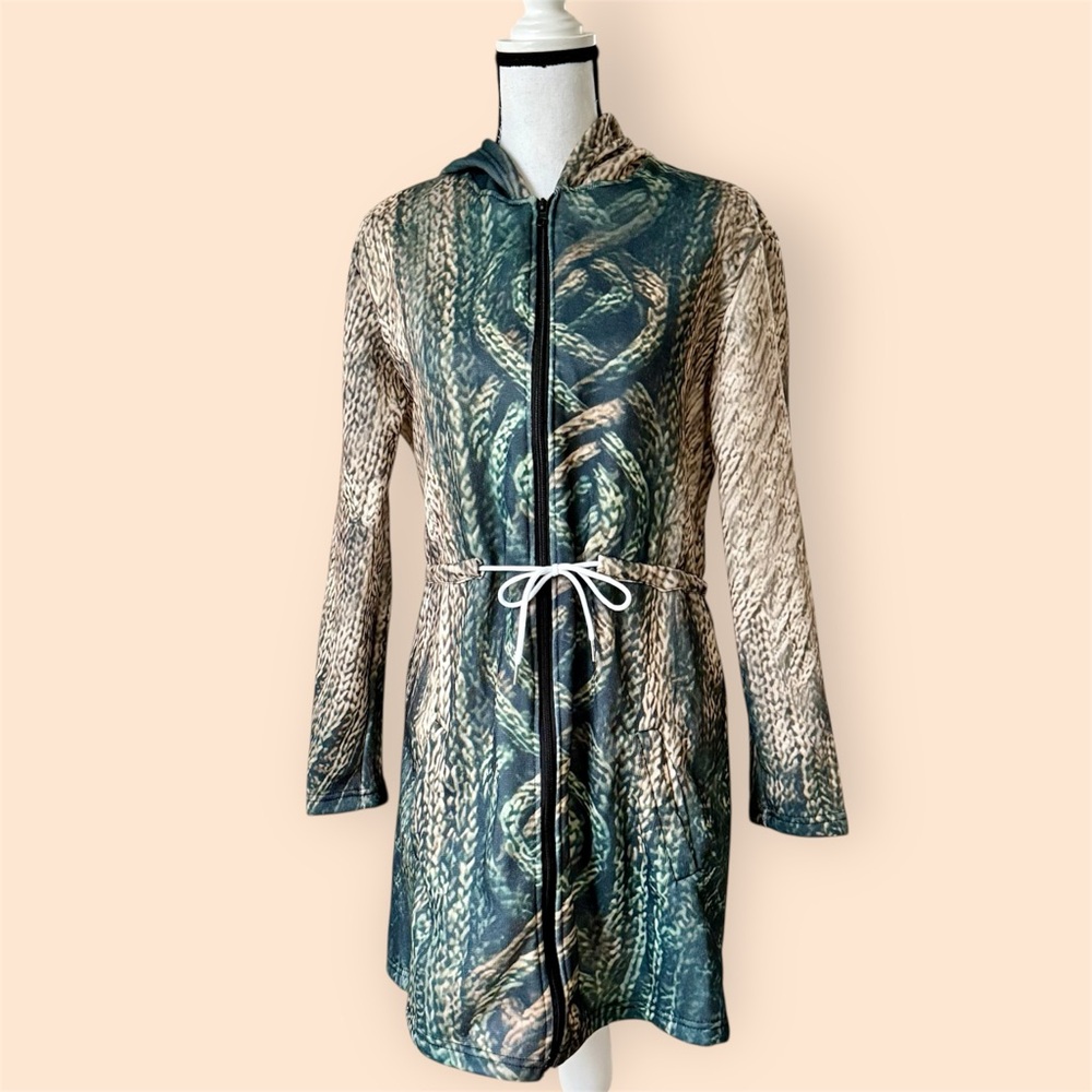 EUC! KOOI BOHEMIAN HOODED TUNIC